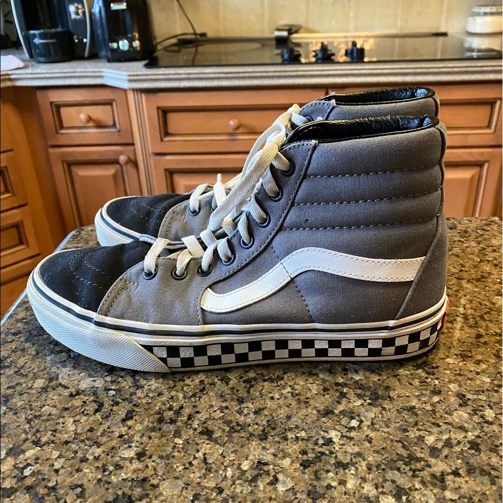 Custom high top Vans